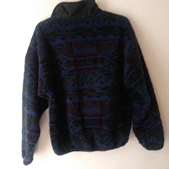 Columbia furry sherpa fleece jacket coat  sz XXL - Picture 3 of 6